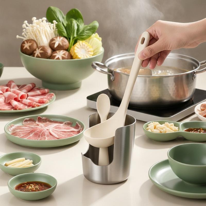 2-in-1 Stainless Steel Spoon R - đánh giá và giá Kitchen Gadgets Organizer