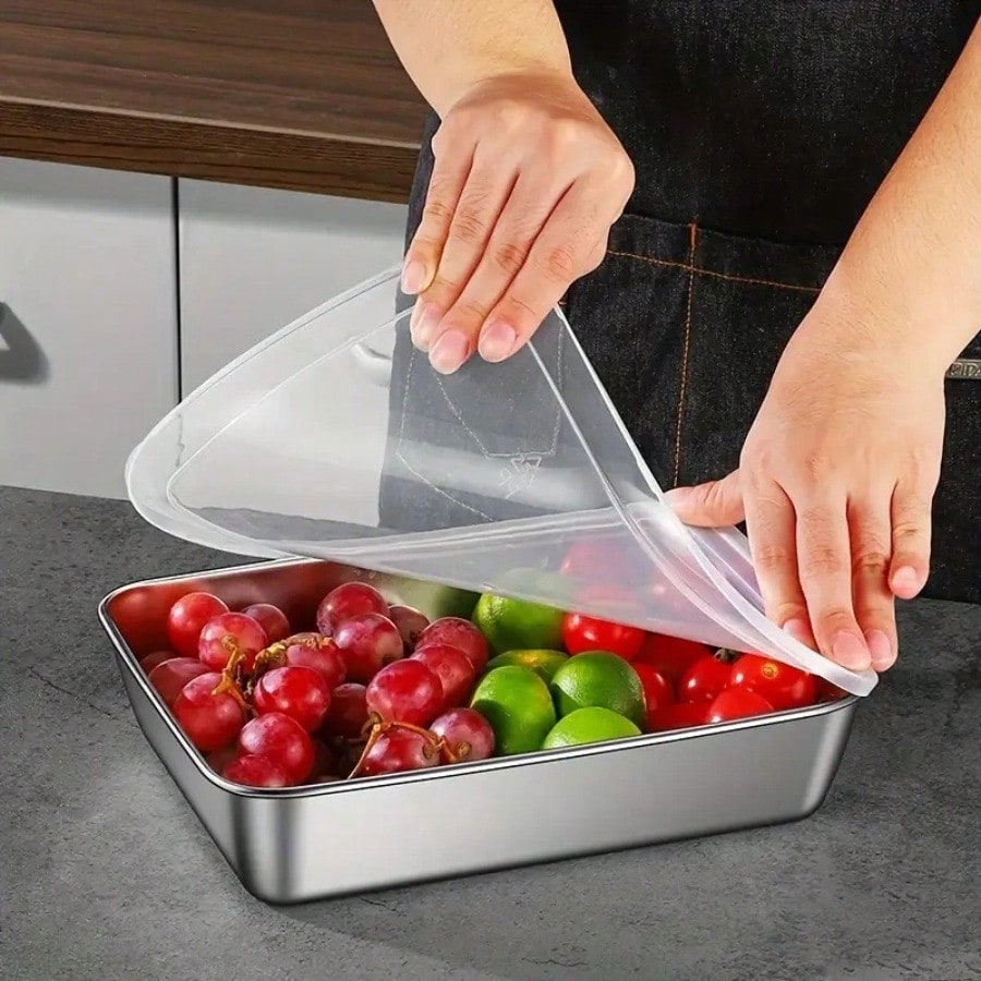 5‑Pack Premium Leak‑Proof Stai - đánh giá và giá Kitchen Gadgets Organizer