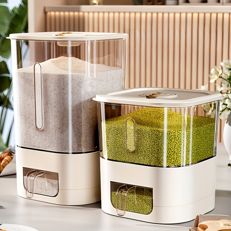14LB Rice Dispenser, Large Gra - đánh giá và giá Kitchen Gadgets Organizer
